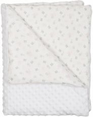 Плед Twins Minky со съемным наполнением (slimtex) 100х80 1420-PTMS-01, white